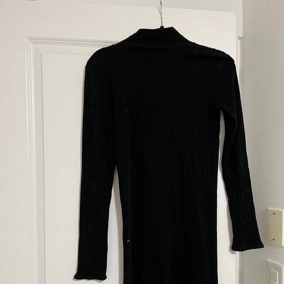 Wilfred Ribbed Turtleneck Dress - Picture 1 of 5